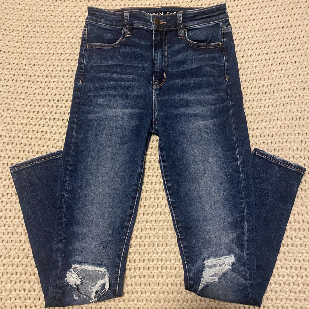 AE super hi rise jegging
